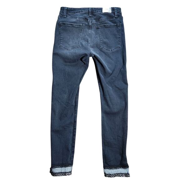 Women's Zara Basic Z1975 Denim jeans gray size 6 - Picture 3 of 8